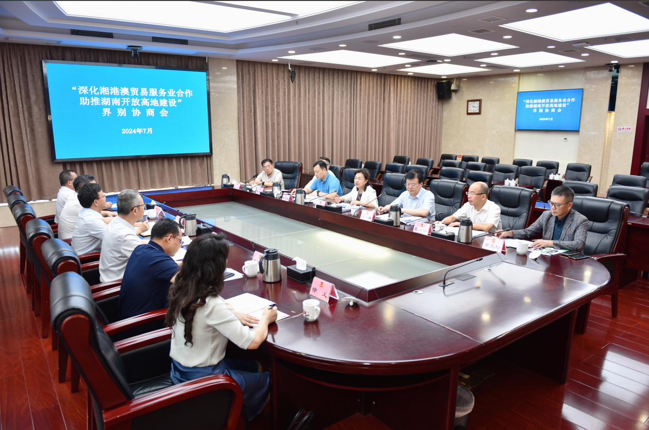 北冰建言：以科技合作為抓手，助推湘港澳服務貿(mào)易發(fā)展